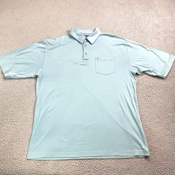 Pendleton Other - Pendleton Polo‎ Shirt Adult XL Extra Large Blue Short Sleeve Casual Mens